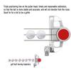 Acstar Junior Golf Putter Graphite Indoor Outdoor Putter Right Handed 3 Sizes to Choose Freely (Red,27") view 3