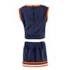 Little King NCAA Toddler/Youth Girls Team 2 Piece Cheer Dress-Auburn-Y6 (XS) view 4