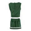 Little King NCAA Toddler/Youth Girls Team 2 Piece Cheer Dress-Michigan State Spartans-4T view 4