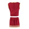 Little King NCAA Toddler/Youth Girls Team 2 Piece Cheer Dress-Florida State 4T view 4