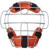 ASICS BPM471 Baseball Soft Catcher Mask (Compatible with A/B No. M Ball) BPM471 F Size Orange/Black Orange/Black F view 1