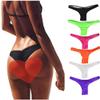 Focussexy Women's Hot Summer Brazilian Beachwear Bikini Bottom Thong Swimwear White L view 1