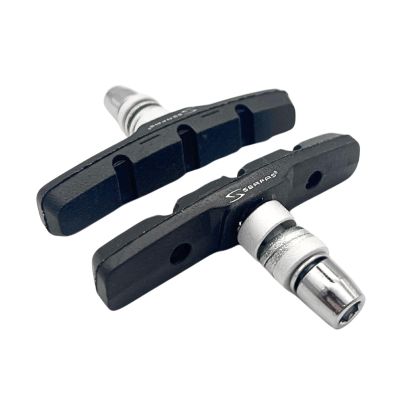 SERFAS Bicycle Brake Shoe Set for V-Brakes, Simple Bag, 2 Pieces x 25 Sets