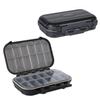Goture Small Tackle Box, Waterproof Fishing Lure Boxes, Storage Case Bait Plastic Accessories Containers Black SMALL 6.69'' X 4.33'' X 1.81'' view 1
