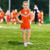 Little King NCAA Toddler/Youth Girls Team 2 Piece Cheer Dress-Clemson Tigers-4T view 2