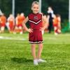 Little King NCAA Toddler/Youth Girls Team 2 Piece Cheer Dress-South Carolina Gamecocks-4T view 2
