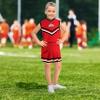 Little King NCAA Toddler/Youth Girls Team 2 Piece Cheer Dress-Ohio State Buckeyes-3T view 2