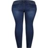 2LUV Women's Stretchy 5 Pocket Distressed Denim Skinny Jeans f4c0 Denim Medium 13 view 2
