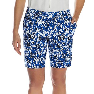 Mario Serrani Womens Bermuda Short (2, Royal Print)