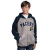 G-III NBA Indiana Pacers Legend Hooded Track Jacket, Small, Gray view 1