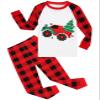 Dolphin&Fish Girls Christmas Pajamas Kids Boys Christmas Pjs Cotton Toddler Children Clothes Size 6 Gray/Red view 1