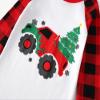 Dolphin&Fish Girls Christmas Pajamas Kids Boys Christmas Pjs Cotton Toddler Children Clothes Size 6 Gray/Red view 3