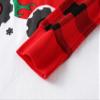Dolphin&Fish Girls Christmas Pajamas Kids Boys Christmas Pjs Cotton Toddler Children Clothes Size 6 Gray/Red view 4