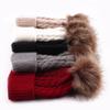 BiggerStore Baby Toddler Infant Boys Girls Knitted Caps Cute Crochet Warm Winter Hat with Pom Pom (Khaki) view 2
