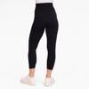 Motherhood Maternity Women's Basic Layering Secret Fit Over The Belly Crop Pregnancy Legging, Black, Medium view 4
