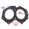 Boat Motor Head Gasket Cylinder 695-11181-A1 A0 695-11181-01 02 00 for Yamaha Outboard C 25HP 20HP Sierra 18-3849 2-Stroke Engine view 2