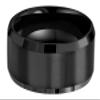6mm 8mm 10mm Black Tungsten Wedding Band Ring Men Women Matte Finish Beveled Edges Comfort Fit Size 5 To 17 (10mm,12.5) view 2