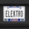 Elektroplate Officially Licensed  University of Florida Alumni Chrome Metal License Plate Frame with 3D Logos affixed | Premium Metal Car Tag Holder | Weather-Proof Automotive Accessory view 2