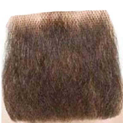 3 Point Goatee Color LT Brown - Lacey Wigs Beard Human Hair Lace Backed Hand Made Fake Facial Bundle w/Spirit Gum and Remover, MaxWigs Costume Wig Care Guide