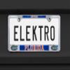 Elektroplate Officially Licensed  University of Florida Gators Chrome Metal License Plate Frame with 3D Logos affixed | Premium Metal Car Tag Holder | Weather-Proof Automotive Accessory view 2