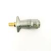 Boat Motor Tank Quick Fuel Line Connector 19043R W/14523 Compatible For Moeller Marine Mercury Mercuriser Mariner Quicksilver Outboard Connector 1/8" Barb NPT x 3/8" Bayonet hose Barb Engine view 1