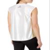 Intensity Womens Dazzle V-Neck Side Panel Basketball Jersey, White/Vegas, X-Large view 2