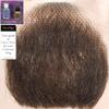 1 Point Goatee Color LT Chestnut Brown - Lacey Wigs Beard Human Hair Lace Backed Hand Made Fake Facial Bundle Spirit Gum Remover, MaxWigs Care Guide view 3