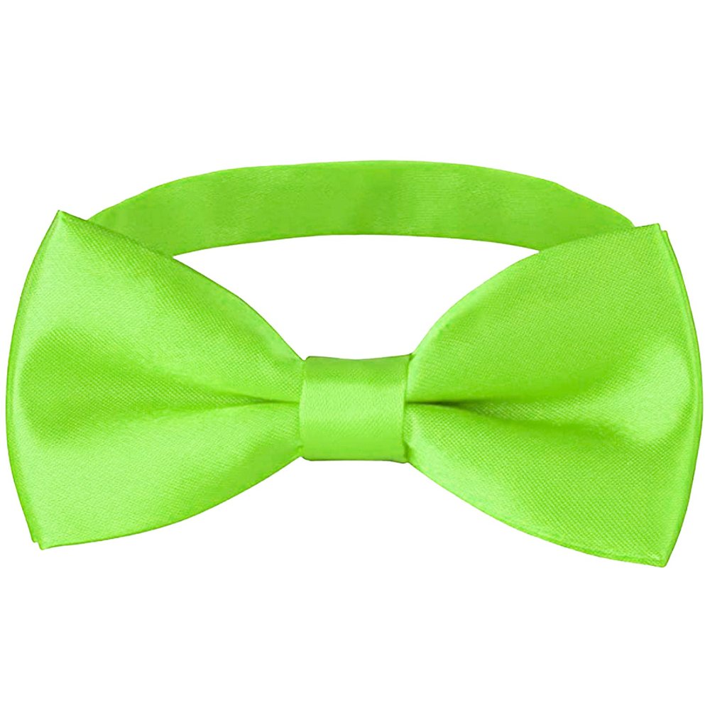BOWKITE Adjustable Boys Kids Bow Tie Solid Pre Tied for Wedding Party Dress up