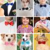 BOWKITE Adjustable Boys Kids Bow Tie Solid Pre Tied for Wedding Party Dress up view 4