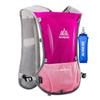 AONIJIE 5L Outdoor Sport Multifunctional Camping Backpack Cycling Running Climbing Hiking Hydration Vest Pack (Rose with 500ml Soft Flask) view 1