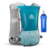 AONIJIE 5L Outdoor Sport Multifunctional Camping Backpack Cycling Running Climbing Hiking Hydration Vest Pack (Light Blue with 500ml Soft Flask) view 1