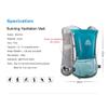 AONIJIE 5L Outdoor Sport Multifunctional Camping Backpack Cycling Running Climbing Hiking Hydration Vest Pack (Light Blue with 500ml Soft Flask) view 3