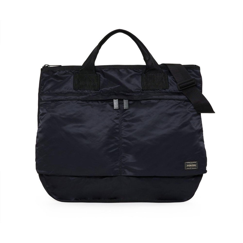 PORTER 2-way Helmet Bag - black -