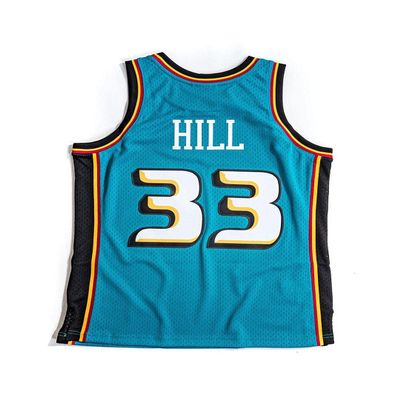 Mitchell & Ness Replica Swingman NBA Jersey HWC 33 Grant Hill Detroit Pistons Basketball Trikot