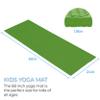 Hello Fit 10-Pack Kid-Friendly Yoga Mat, 68" x 24" Non Slip Exercise Mat, 4mm Non Toxic Yoga Mats for Kids, Easy to Clean, Bulk Workout Mats for Schools, Classrooms, and Studios, Green view 4