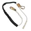 Madaco Roof Construction Fall Protection Heavy Duty Industrial Safety 13FT Snap Hook Rope Grab Positioning Lanyard ANSI OSHA PL-613-101-13 view 1