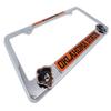 Elektroplate Officially Licensed  Oklahoma State University Alumni Chrome Metal License Plate Frame with 3D Logos affixed | Premium Metal Car Tag Holder | Weather-Proof Automotive Accessory view 4
