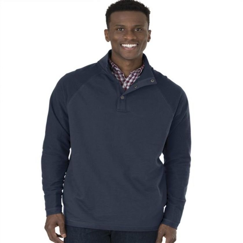 Charles River Apparel Men's Men's Falmouth Pullover, navy, 3X-Large