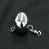 Jigging World Chrome Ball Sinker with Swivel (20oz) view 2