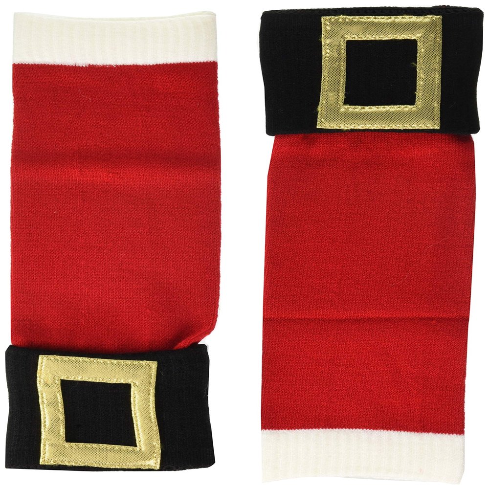 Christmas Santa Arm Warmers, Adult