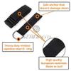 Leg Stretch Band - To Improve Leg Stretching - Easy Install on Door - Perfect Home Equipment For Ballet, Dance And Gymnastic Exercise Flexibility Stretching Strap Foot Stretcher Bands (black) view 4