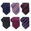 Adulove Men's Necktie Classic Silk Tie Woven Jacquard Neck Ties 6 PCS view 2