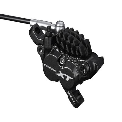SHIMANO D/Brake XT M8020 4 Pot Calip FR/RR BK