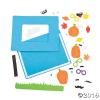 Funny Face Pumpkin Photo Frame Craft Kit - 12 - Crafts for Kids and Fun Home Activities view 2