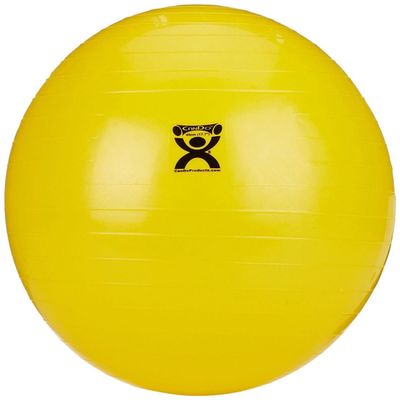 Rolyan 26282 Energizing Exercising Balls, Yellow 17 3/4"
