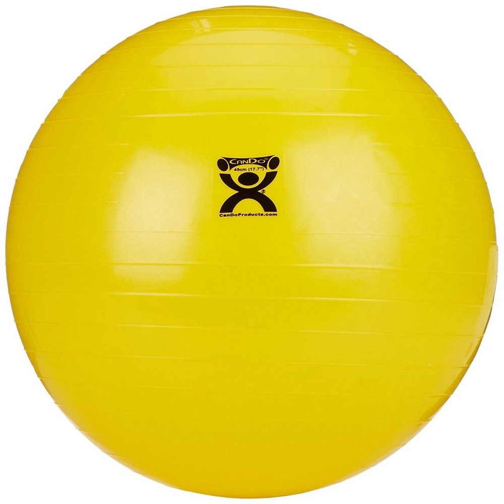 Rolyan 26282 Energizing Exercising Balls, Yellow 17 3/4"