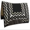Showman 34"x36" Contoured Wool Top Cutter Style Saddle Pad view 1