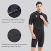 Lemorecn Wetsuits Mens Front Zip Neoprene 3mm Shorty Diving Suit(3016black-L) view 4