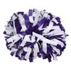 ICObuty Plastic Cheerleading Pom pom 6 inch 1 Pair(Purple-White) view 1