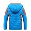 Bakerdani boys Cotton-padded with Velvet Jacket Boys Waterproof Hooded Warm Coat view 2